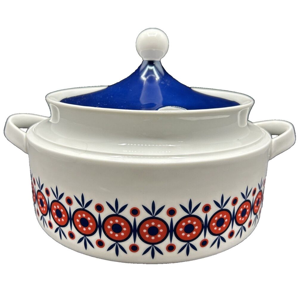 Covered Vegetable Dish Soup Tureen Lid Schumann Arzberg Bavaria Germany